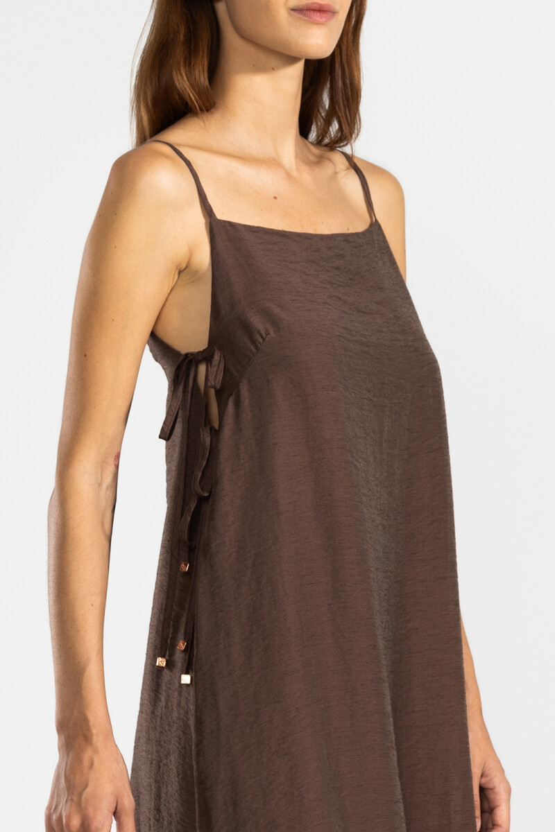 ABBY DRESS Chocolate