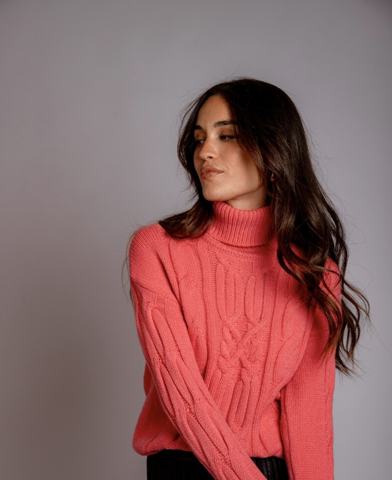 Polera Paz fucsia