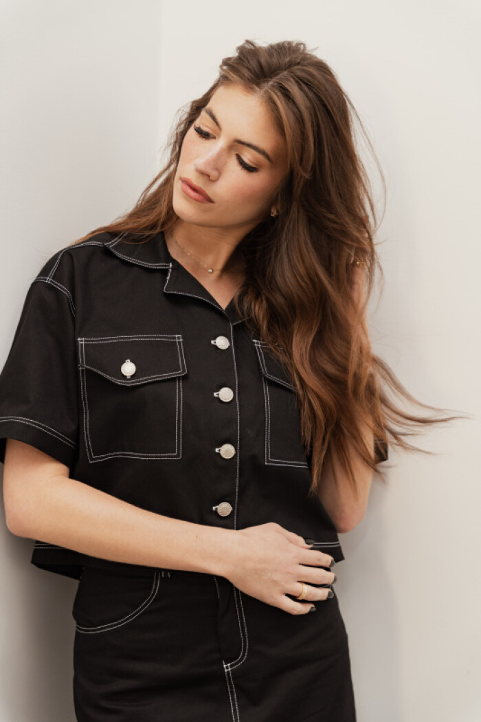 Camisa Ilse Black Camisa Ilse Black