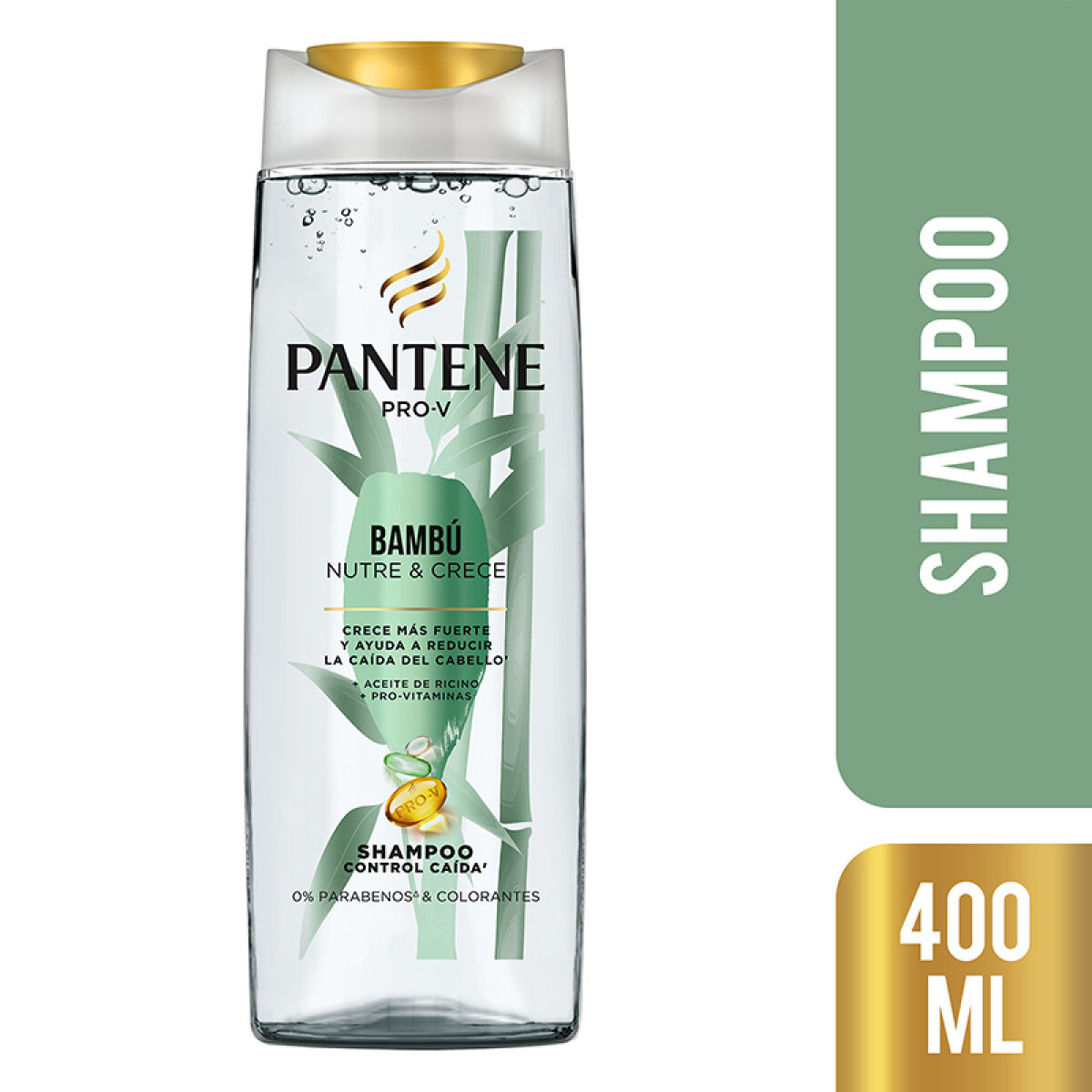 Pantene shampoo Bambú 400 ml 