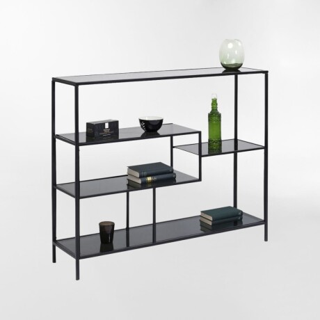 BIBLIOTECA LOFT BLACK Negro