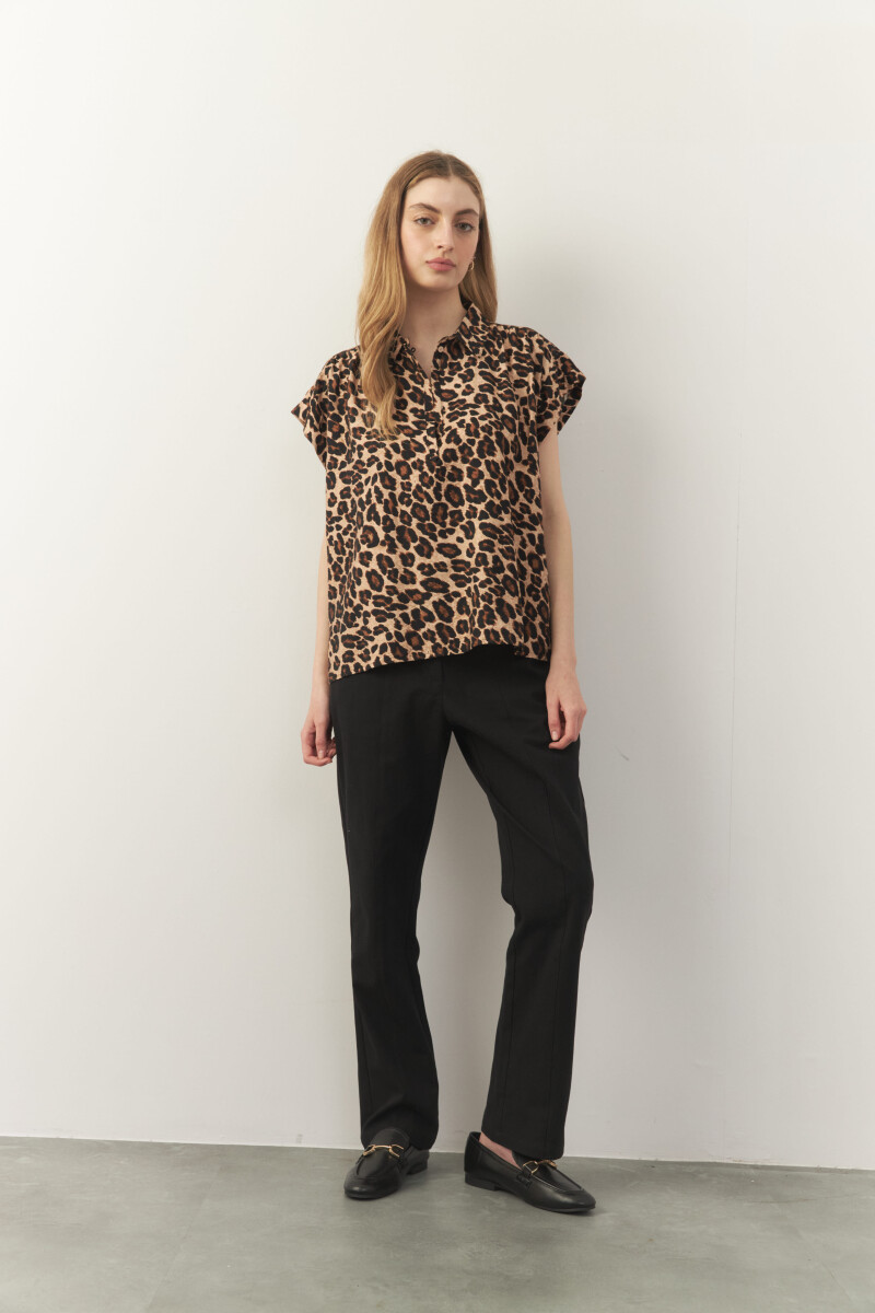 BLUSA ARDEL - Canela 