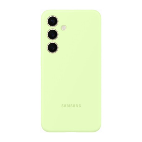 Funda de Silicona Samsung Galaxy S24+ Silicone Case EF-PS926 Light Green