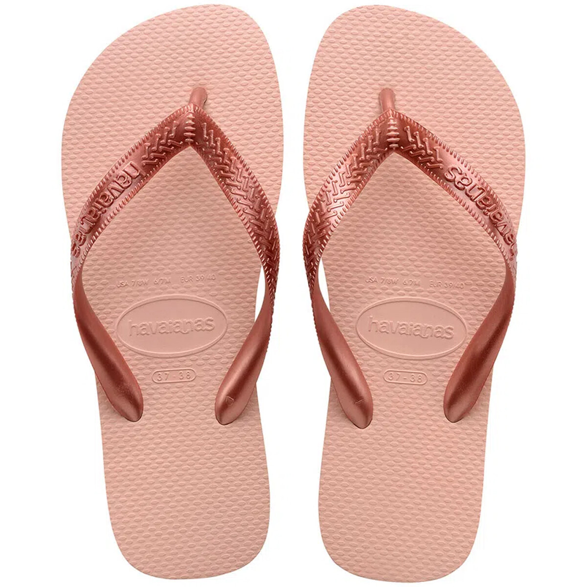 Havaianas Top Calzado Chancleta Ojota Sandalia Playa - Rosa 