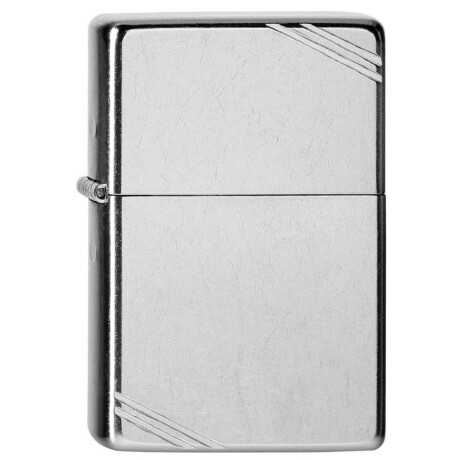 Encendedor Original Zippo Vintage Street Chrome Plateado 001