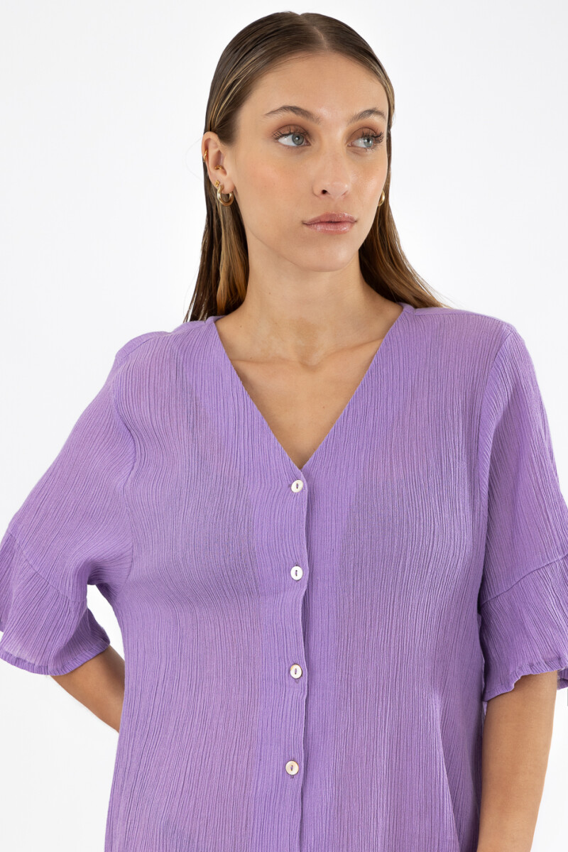 Camisola cerdeña Lilaceo metal