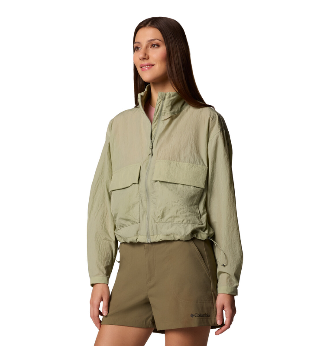 Campera Paracutie Cropped Cargo Mujer - SAFARI 