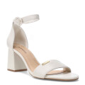 Sandalias de Mujer Bottero Alta con Pulsera Blanco