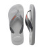 Ojotas de Hombre Havaianas Top Max Comfort Gris Hielo