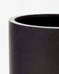 Macetero Aiguablava de cemento negro Ø 52 cm Macetero Aiguablava de cemento negro Ø 52 cm