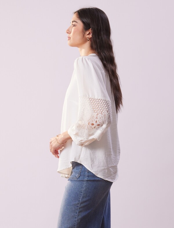 Blusa Crochet CRUDO