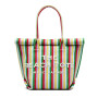 Marc Jacobs- Bolso de playa Tote tejido en jacquard Violeta