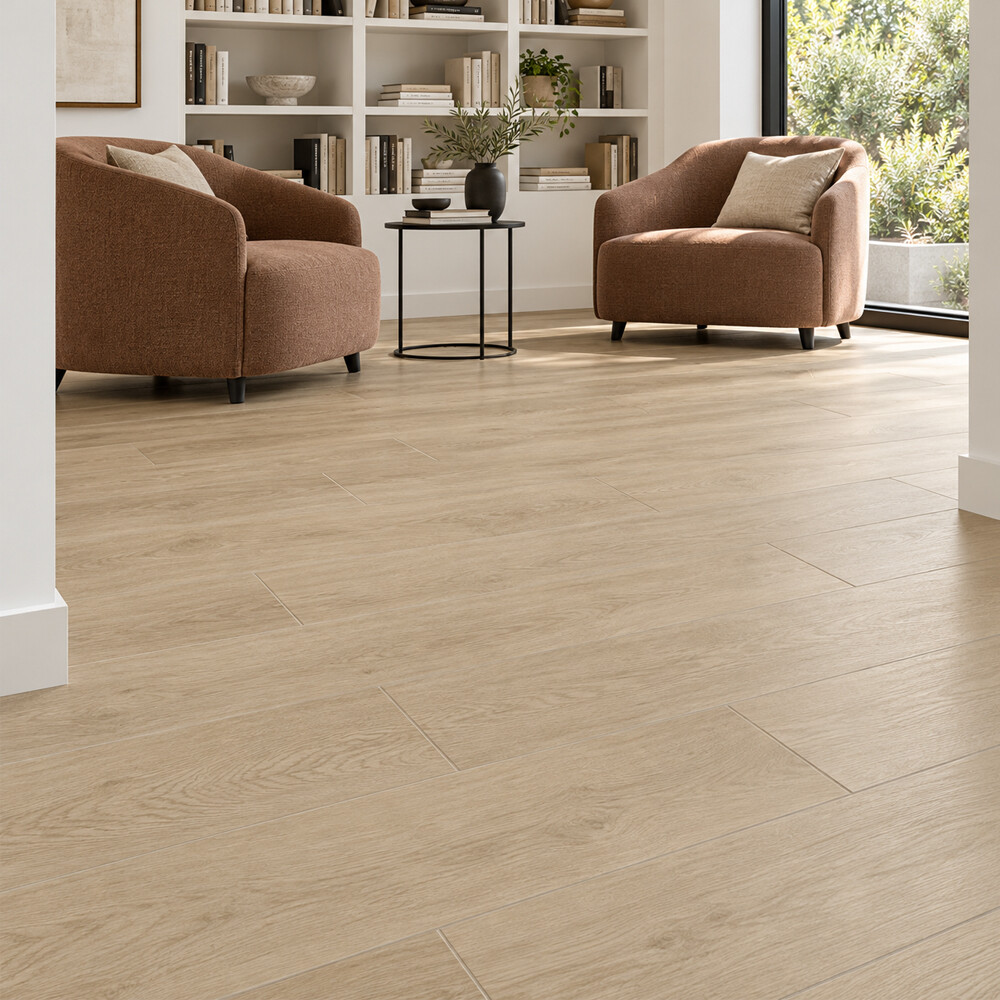 CERÁMICA NEW RIETI BROWN RT "A" 19X120 CM Cerámica New Rieti Brown Rt "a" 19x120 Cm