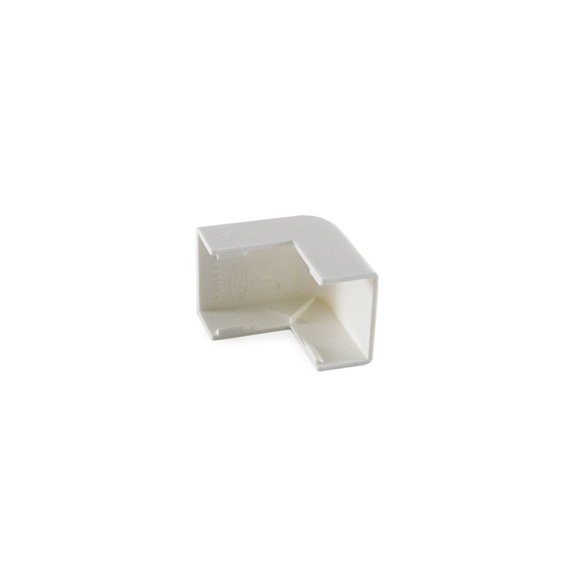 Codo plástico externo 20x20mm blanco - DX0313 