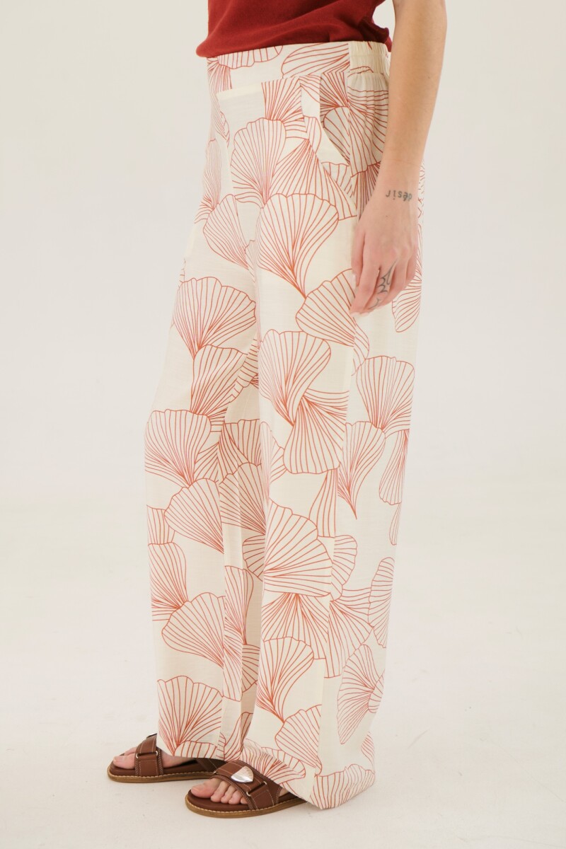 PANTALON GINGKO ROJO