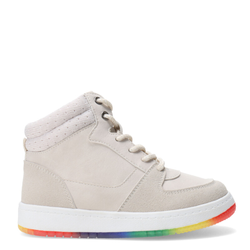 Botas de Niña MINI Miss Carol ARKANSAS acordonada Beige