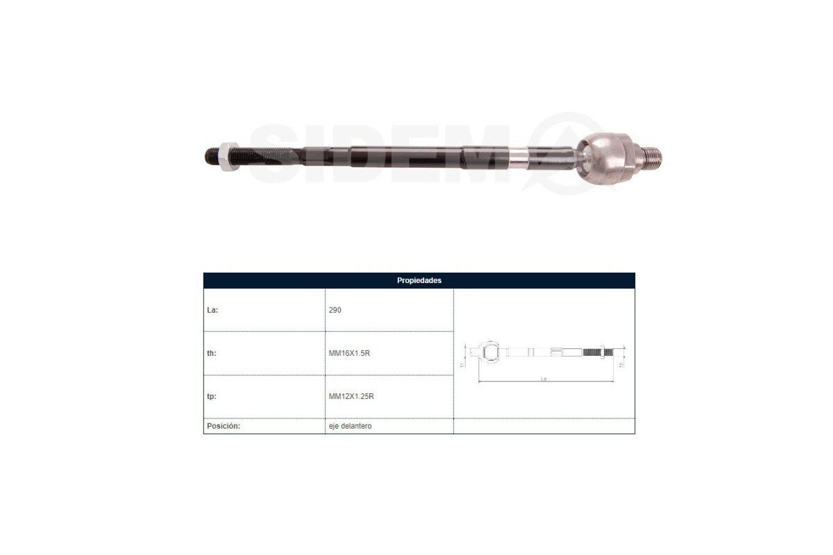 Mate Hyundai I10, Kia Picanto 07-13 Der/Izq Mate Hyundai I10, Kia Picanto 07-13 Der/Izq