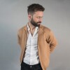 Campera Tejida Camel