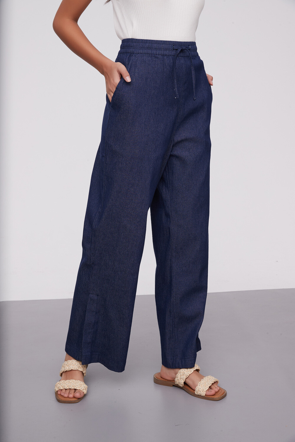 Pantalon Loriza Azul Medio