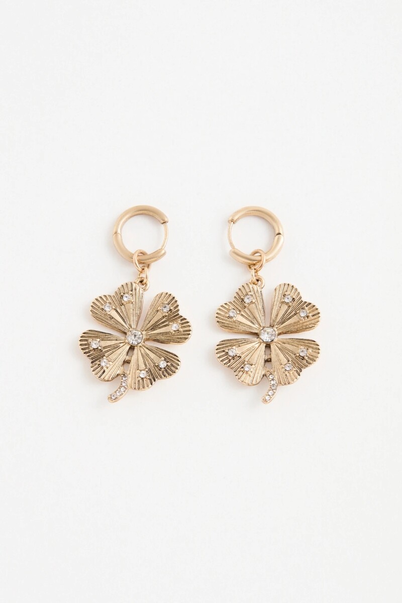 Aro Maxi Clover Dorado