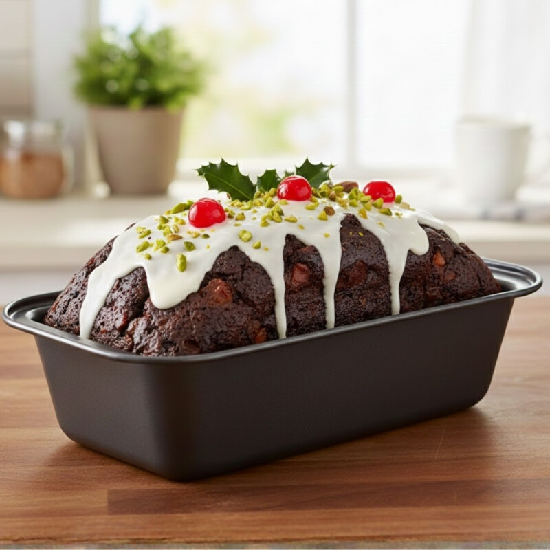 Budinera 25x13x6 cm antiadherente GRIS OSCURO