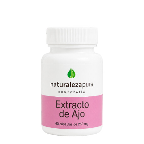 Extracto de Ajo 250mg 60 Cap Naturaleza Pura Extracto de Ajo 250mg 60 Cap Naturaleza Pura
