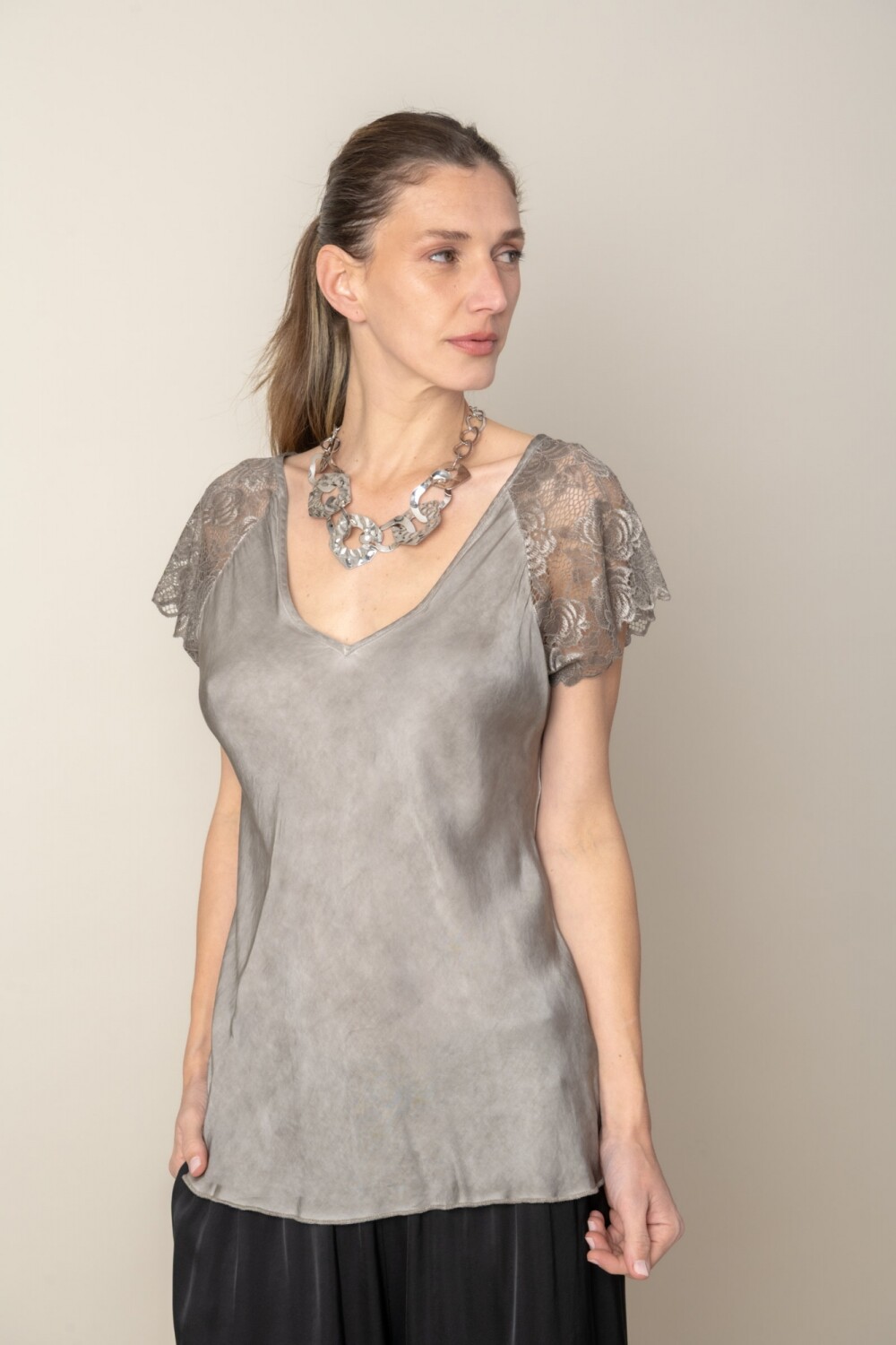 BLUSA NASHIRA Visón