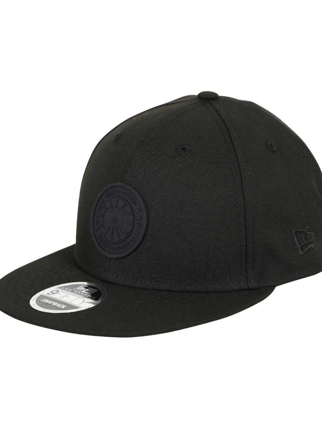 Canada Goose -Gorro de poliéster con visera, Artic disc Negro