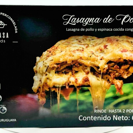 LASAGNA DE POLLO DA CASA LASAGNA DE POLLO DA CASA