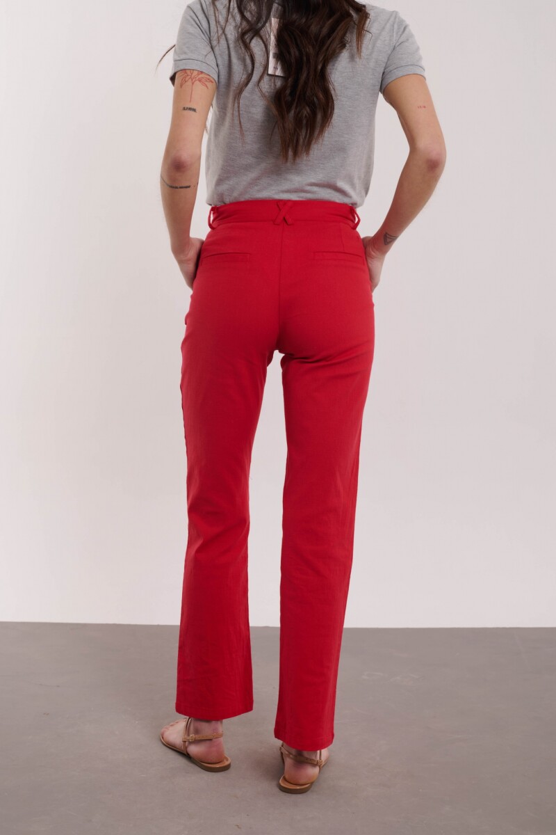 PANTALÓN ESTER ROJO