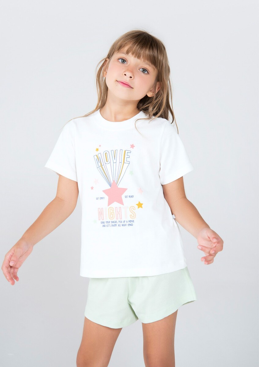 PIJAMA INFANTIL CON ESTAMPA - MULTICOLOR 