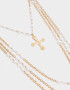 Collares Largos Perlas Collar Largo Con Perlas - Dorado