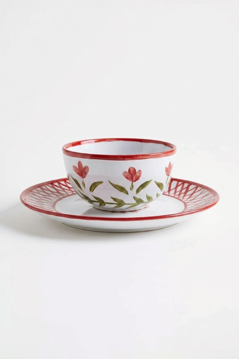 Bowl Malva rojo