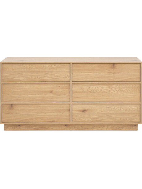Cómoda TRANUM 3+3 cajones roble cálido Cómoda TRANUM 3+3 cajones roble cálido