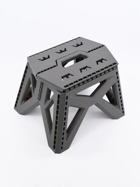 BANCO PLEGABLE GRIS