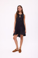VESTIDO POLK Negro