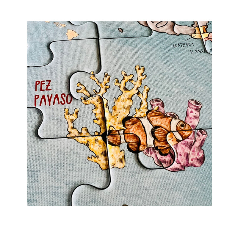 Puzzle nuestra tierra 120 piezas Pika Puzzle nuestra tierra 120 piezas Pika