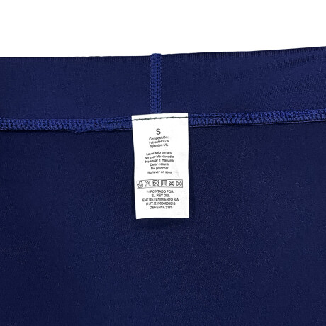Pantalón Deportivo Calza Larga X2 Térmica Con Bolsillo Para Hombre Negro-Azul