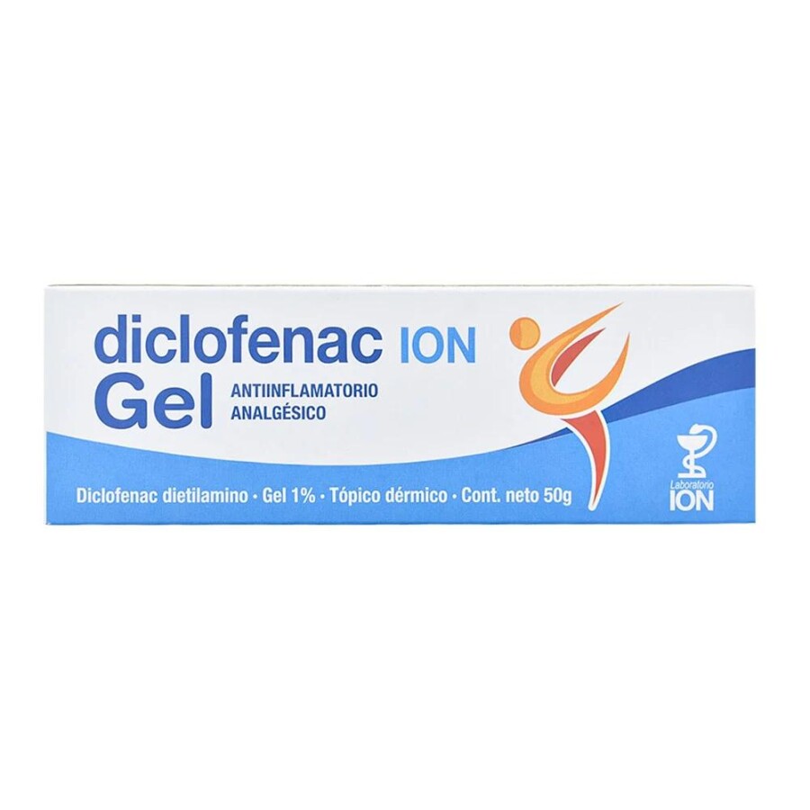 Gel Antiinflamatorio Diclofenac 50 g – Ion Gel Antiinflamatorio Diclofenac 50 g – Ion