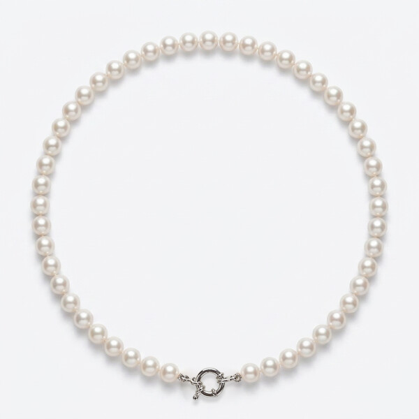 Collar Élia de perlas MOON con broche de plata 925 Collar Élia de perlas MOON con broche de plata 925