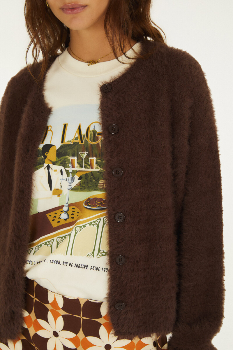 CARDIGAN Marron