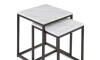Set 2 Mesas - Metal/Marmol Set 2 Mesas - Metal/Marmol