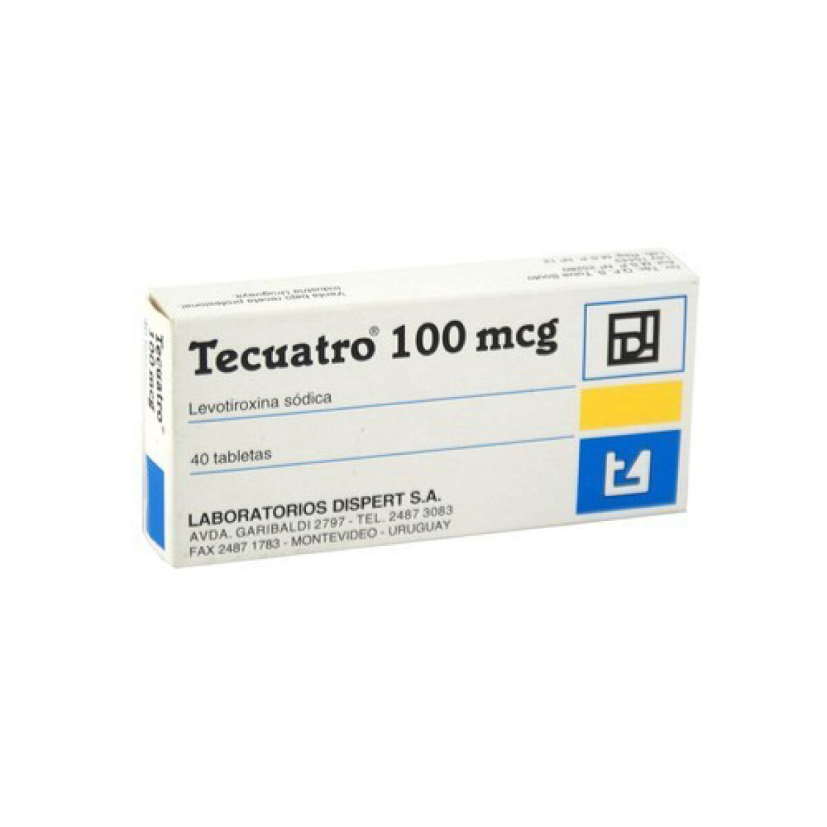 Tecuatro 100mcg 40 Tabletas 
