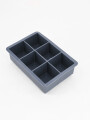 CUBETERA SILICONA CUBOS GRANDES GRIS