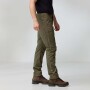 Pantalón Fjallraven Abisko Hybrid Trail Trs M Hombre Laurel Green