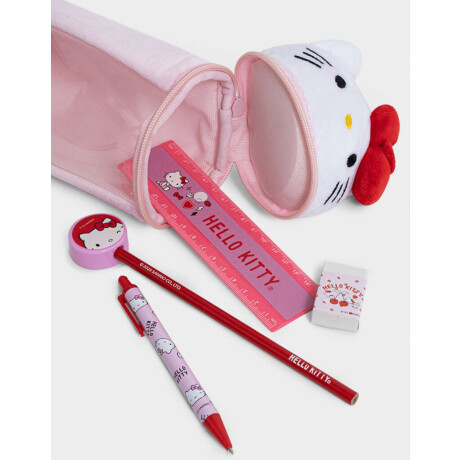 Set De Librería En Cartuchera Combinacion Multicolor