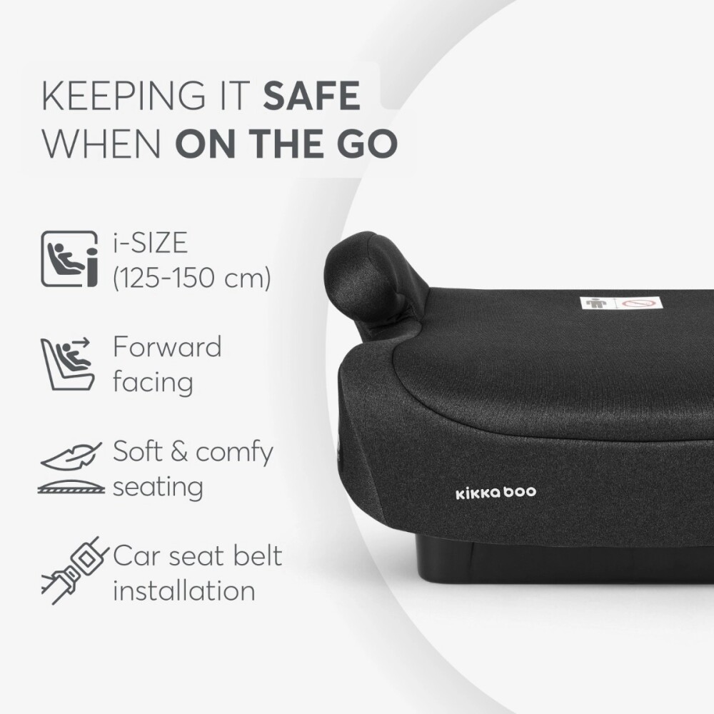 Booster alzador con posicionador i-go (cinto) KIKKABOO Booster alzador con posicionador i-go (cinto) KIKKABOO