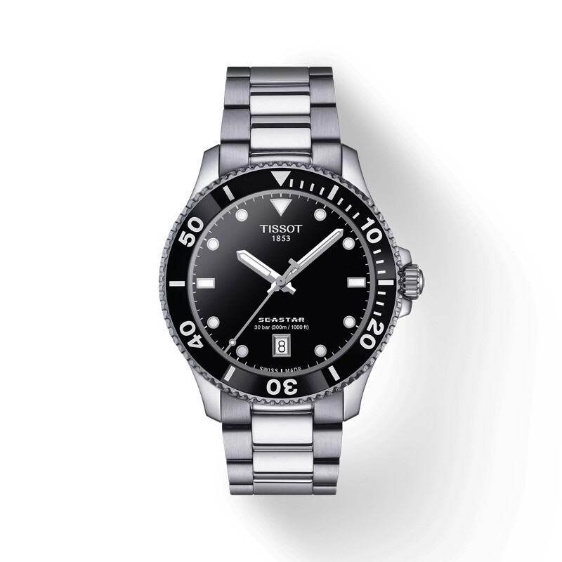 Reloj Tissot T1204101105100 Seastar 1000 40mm Negro