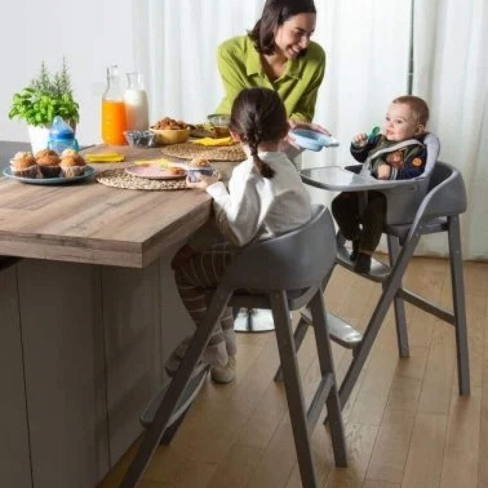 Silla de comer CRESCENDO UP PEARL evolutiva torre montessori Silla de comer CRESCENDO UP PEARL evolutiva torre montessori