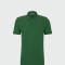 BOSS Polo de Algodón Piqué con Logo Bordado Verde